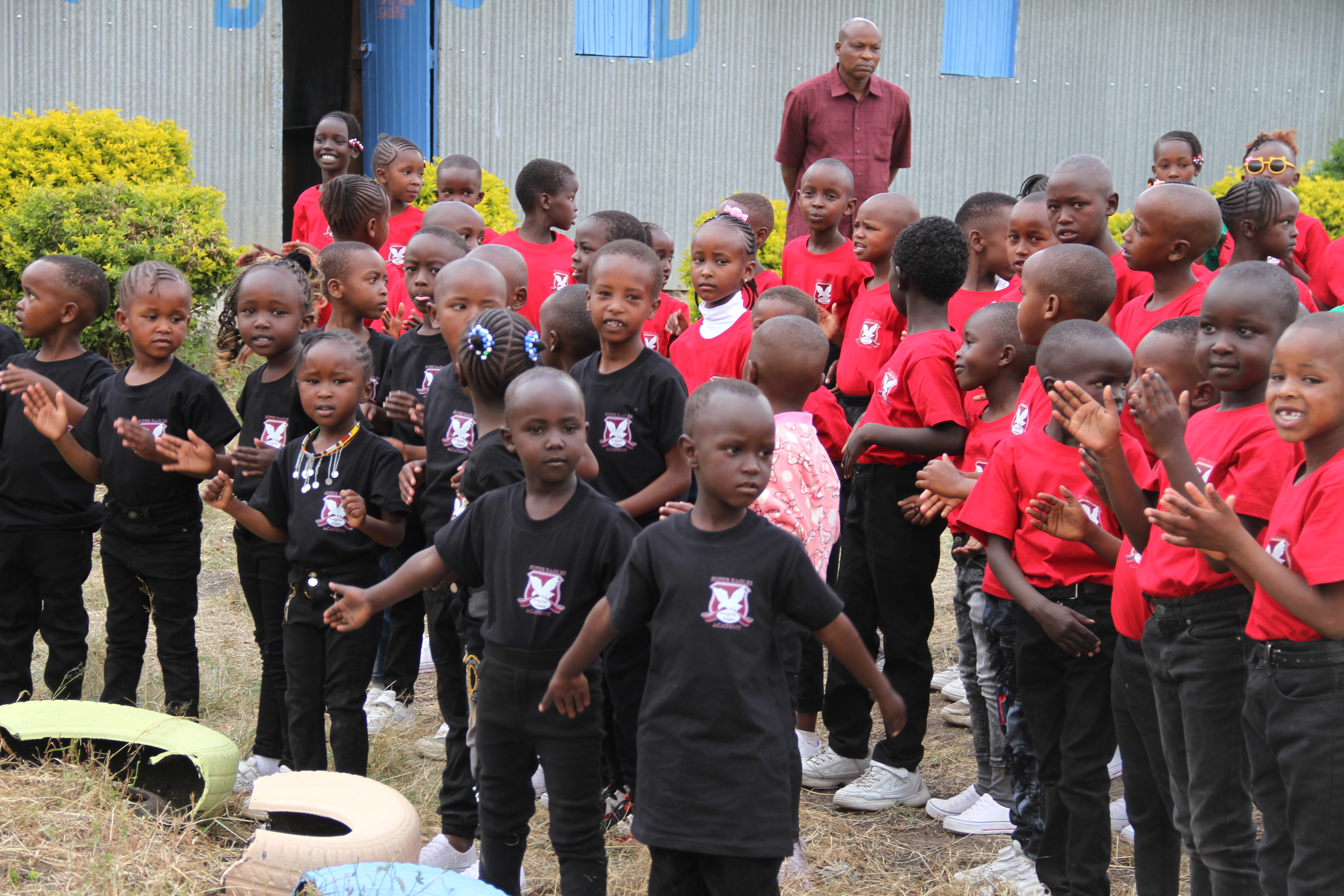 Children learning at Super-Eagles Stars Academy